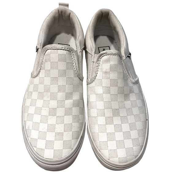 Vans Reflective Checkered Slip Ons Youth size 3 - Picture 1 of 9